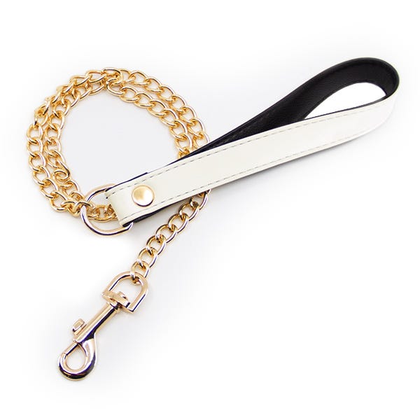 Love In Leather Glow In The Dark Collar And Leash