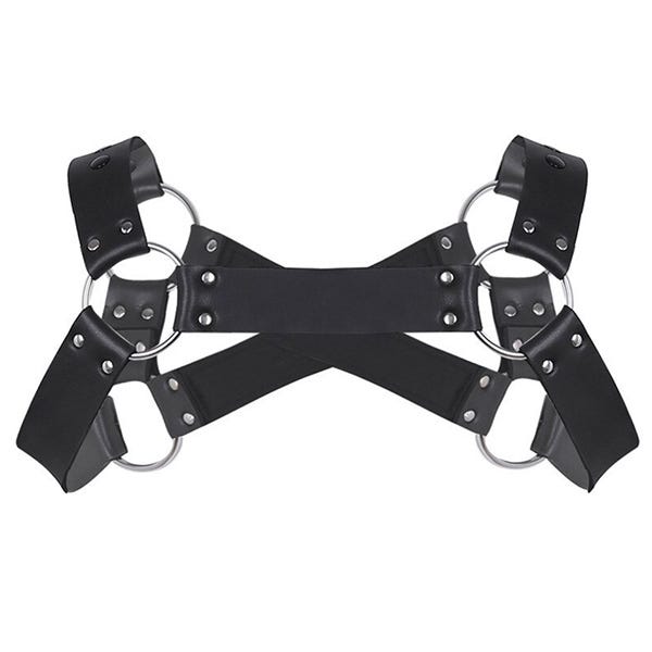 Love In Leather Neoprene Brace Harness