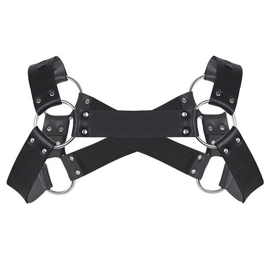 Love In Leather Neoprene Brace Harness