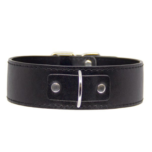 Love In Leather Faux Leather Unlined Collar and Lead
