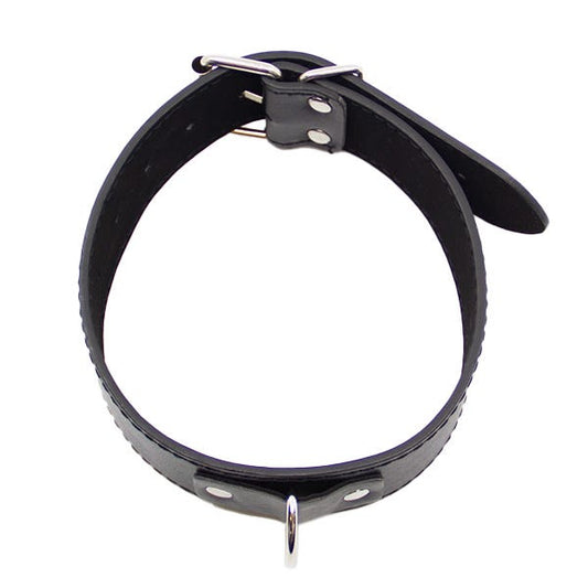 Love In Leather Faux Leather Unlined Collar and Lead