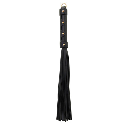 Love in Leather Flogger with Metal Hardware