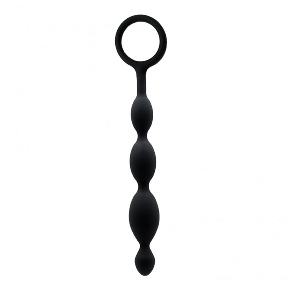Love in Leather Small Silicone Anal Beads