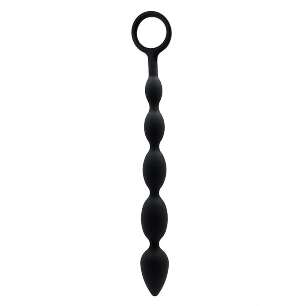 Love in Leather Large Silicone Anal Beads