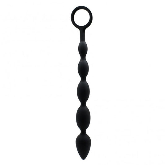 Love in Leather Large Silicone Anal Beads