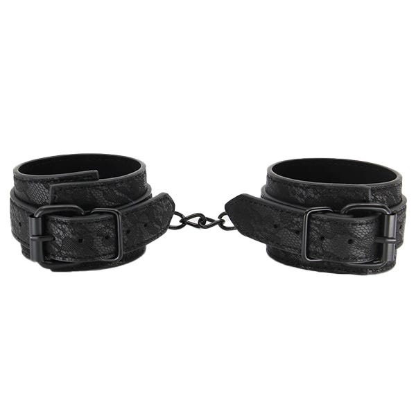Love In Leather Lace Neoprene Cuffs
