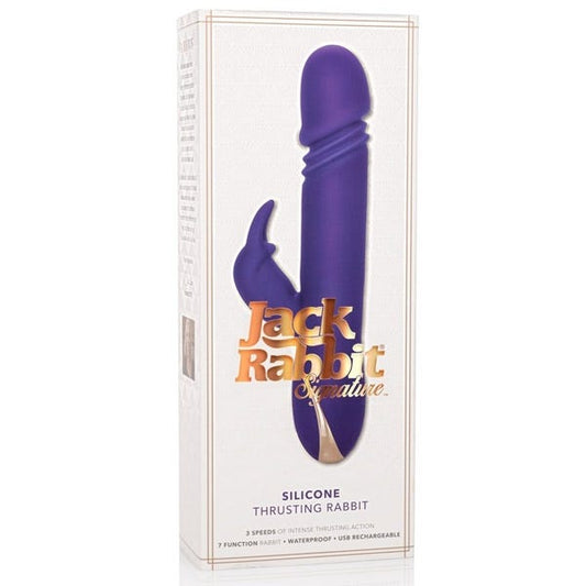 Jack Rabbit Signature Silicone Thrusting Rabbit Vibrator