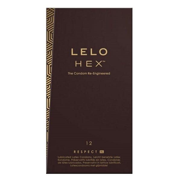 LELO Hex Respect XL Condoms 12 Pack