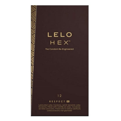 LELO Hex Respect XL Condoms 12 Pack