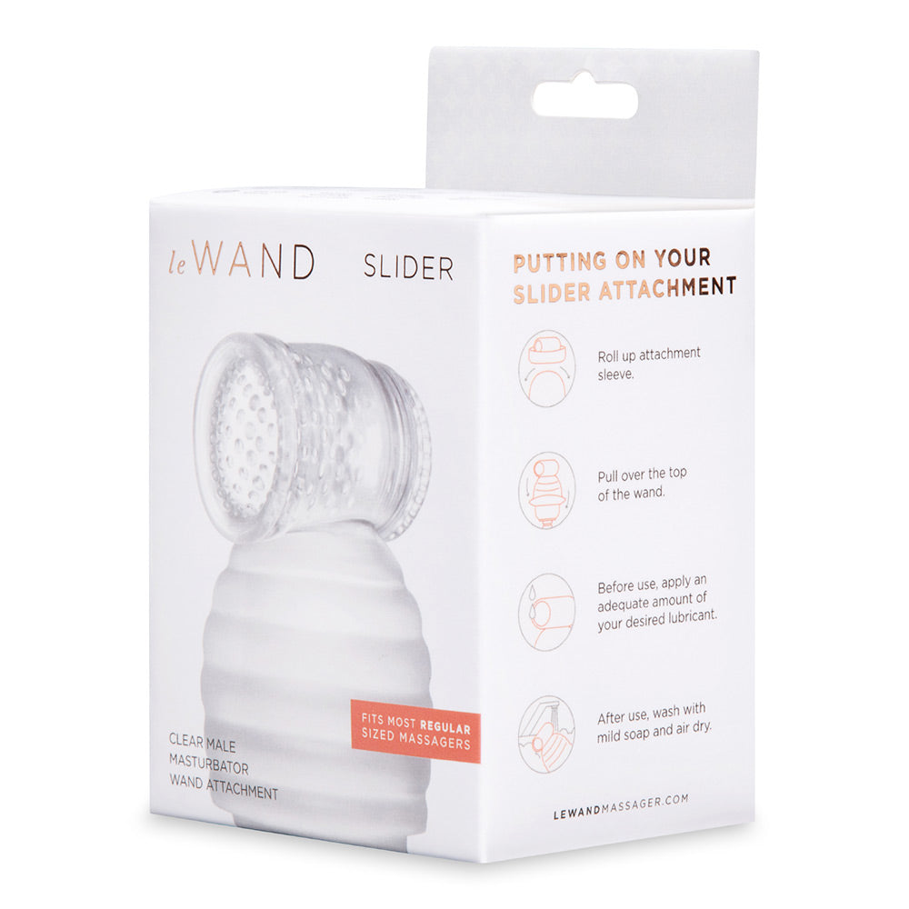 Le Wand Clear Male Masturbator Wand Attachment