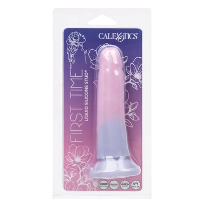 CalExotics First Time® Liquid Silicone Stud® Suction Cup Dildo