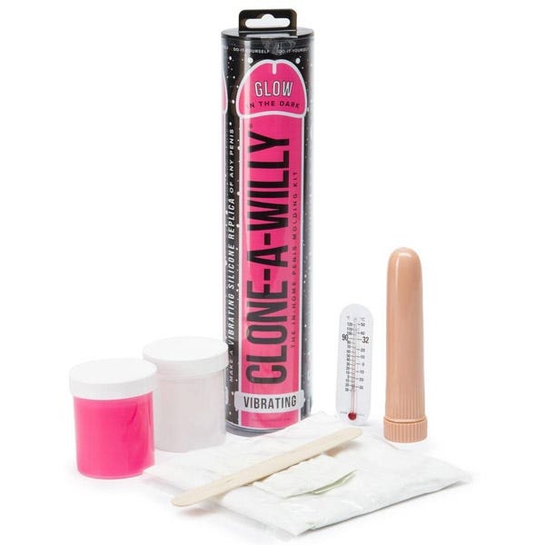 Clone A Willy Glow in the Dark Vibrating Dildo Kit