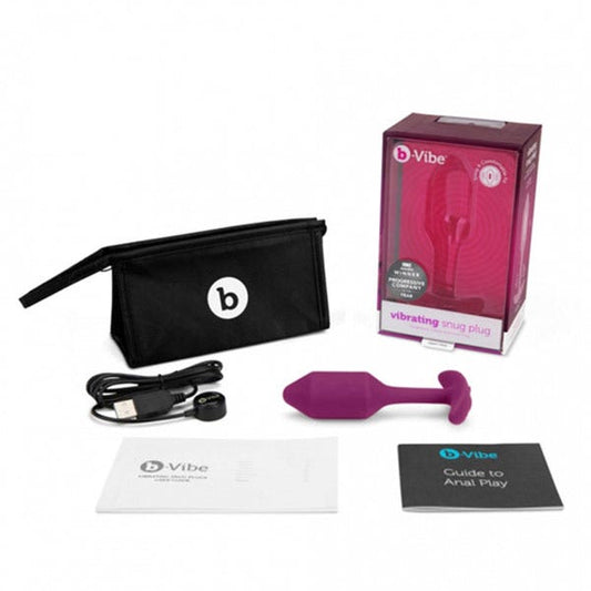 b-Vibe Vibrating Snug Plug Medium