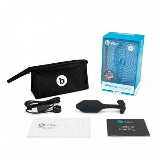 b-Vibe Vibrating Snug Plug Medium
