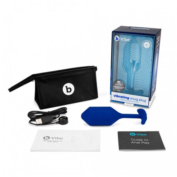 b-Vibe Vibrating Snug Plug XL Butt Plug
