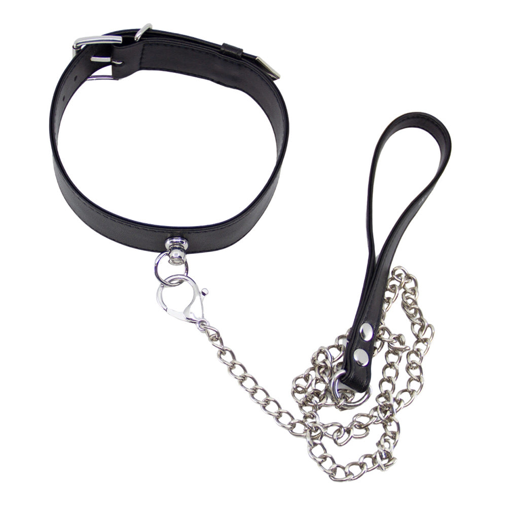 Love in Leather Silver Tipped Collar & Lead