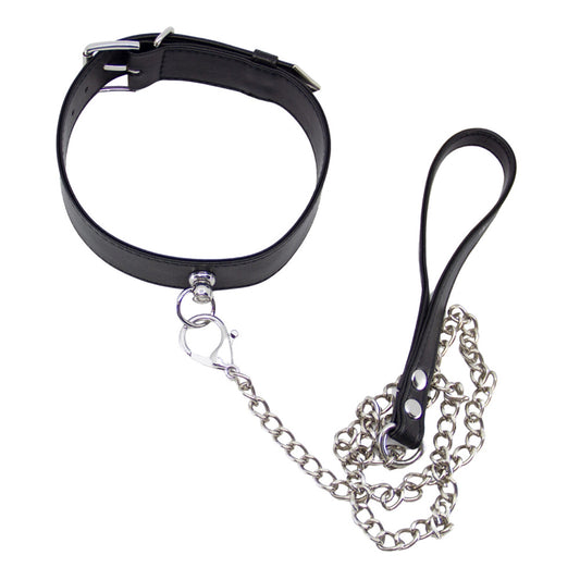 Love in Leather Silver Tipped Collar & Lead