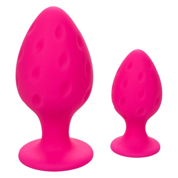 CalExotics Cheeky Textured Butt Plug