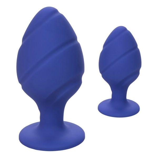 CalExotics Cheeky Textured Butt Plug
