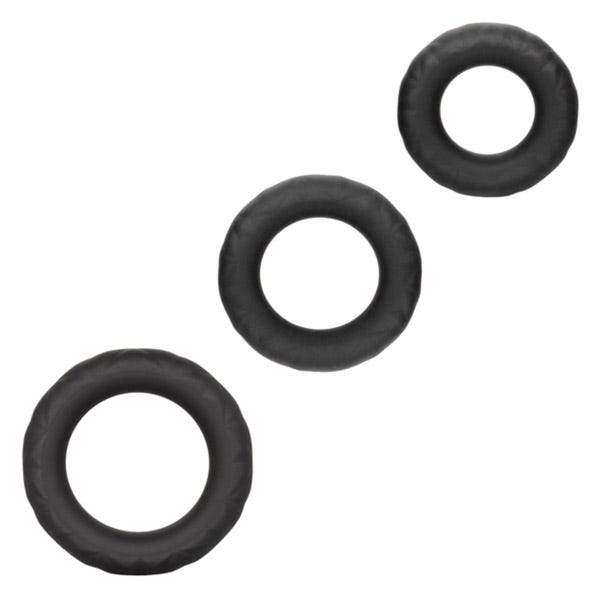 CalExotics Link Up Ultra-Soft Supreme Cock Ring Set