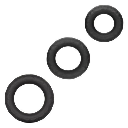 CalExotics Link Up Ultra-Soft Supreme Cock Ring Set