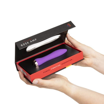 Nu Sensuelle 60SX AMP Silicone Bullet Vibrator - Purple