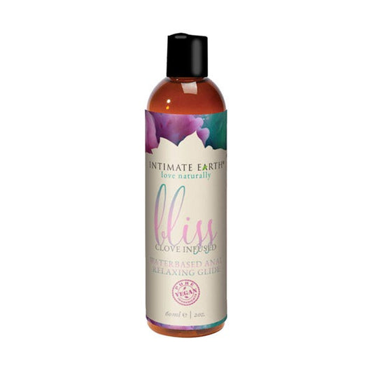 Intimate Earth Bliss Anal Relaxing Water Based Glide Lubricant 60ml