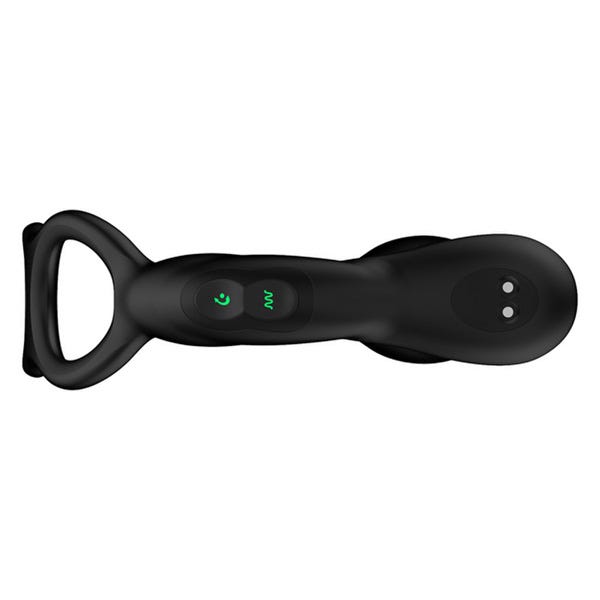 Nexus SIMUL8 Silicone Prostate Massager with Dual Cock Ring
