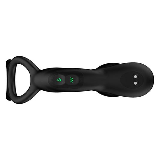 Nexus SIMUL8 Silicone Prostate Massager with Dual Cock Ring