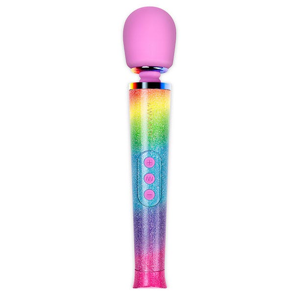 Le Wand All That Glimmers Rainbox Wand Massager