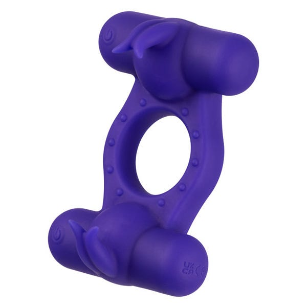 CalExotics Triple Orgasm Enhancer Silicone Cock Ring