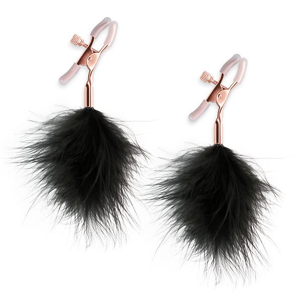 NS Novelties Bound Feather Nipple Clamps