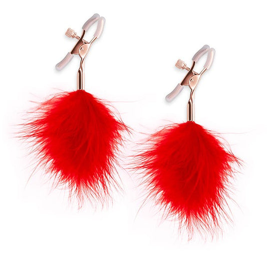 NS Novelties Bound Feather Nipple Clamps