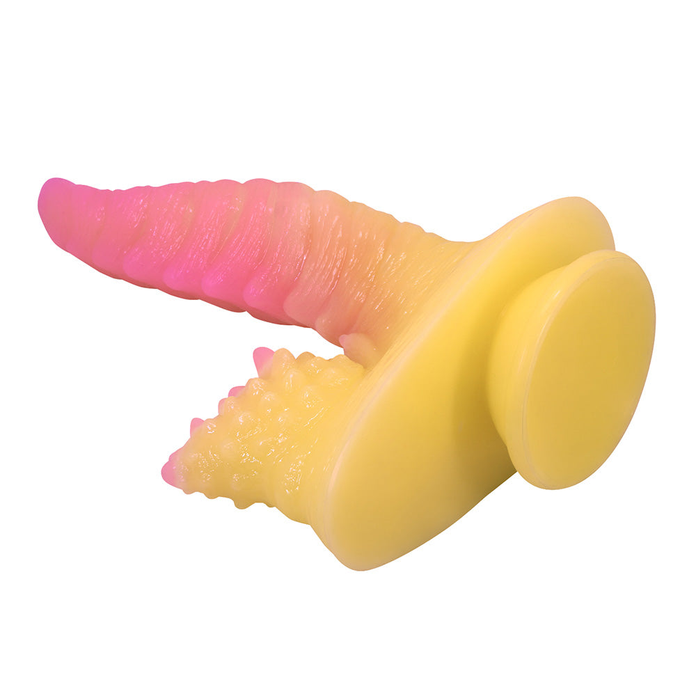Power Monsters Flame Beast Rippled Dildo