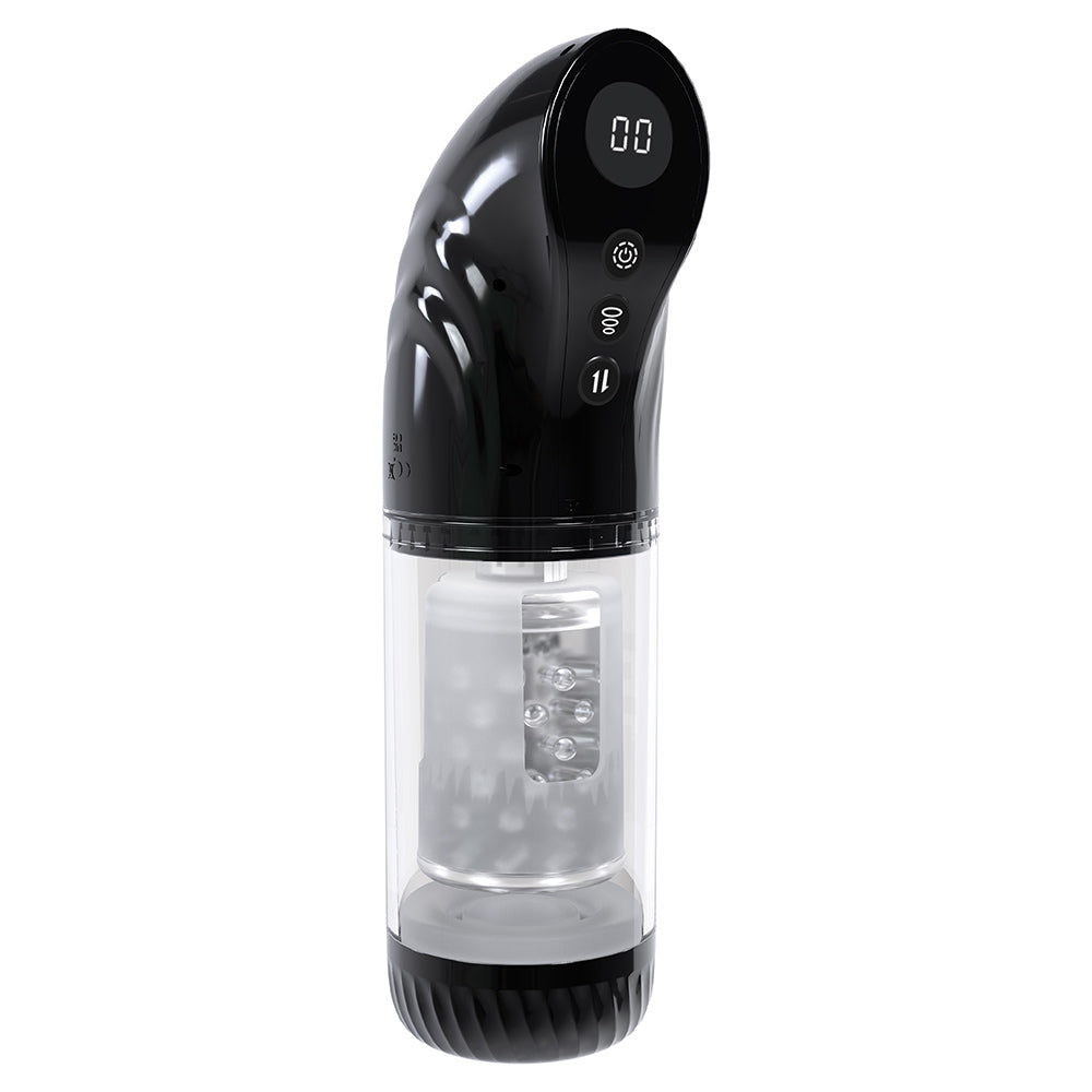 Shots PUMPED StrokeMate Male Masturbator