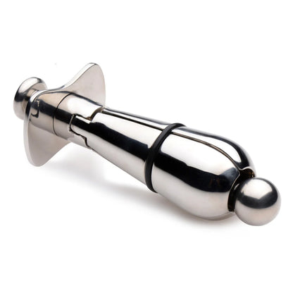 Triune Stainless Steel Locking Expander Anal Plug