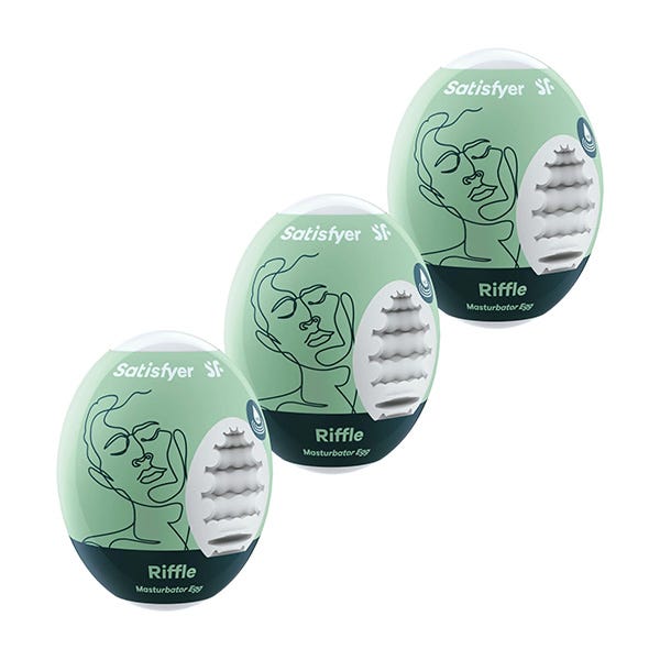 Satisfyer Masturbator Egg 3-Pack Set