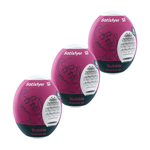 Satisfyer Masturbator Egg 3-Pack Set