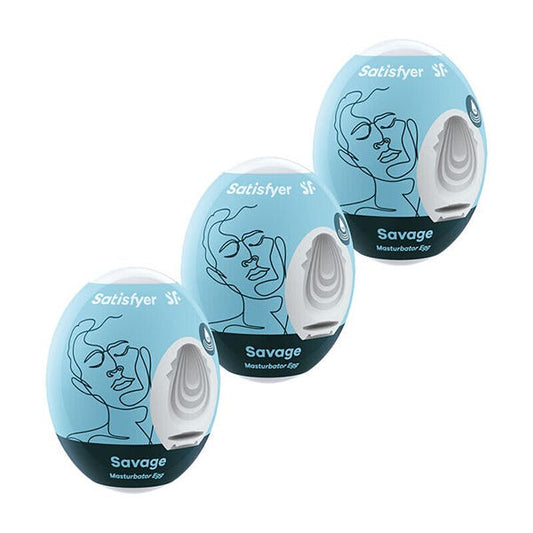 Satisfyer Masturbator Egg 3-Pack Set