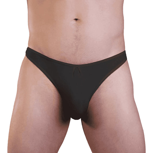Love in Leather Lycra Thong