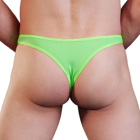 Love in Leather Lycra Thong