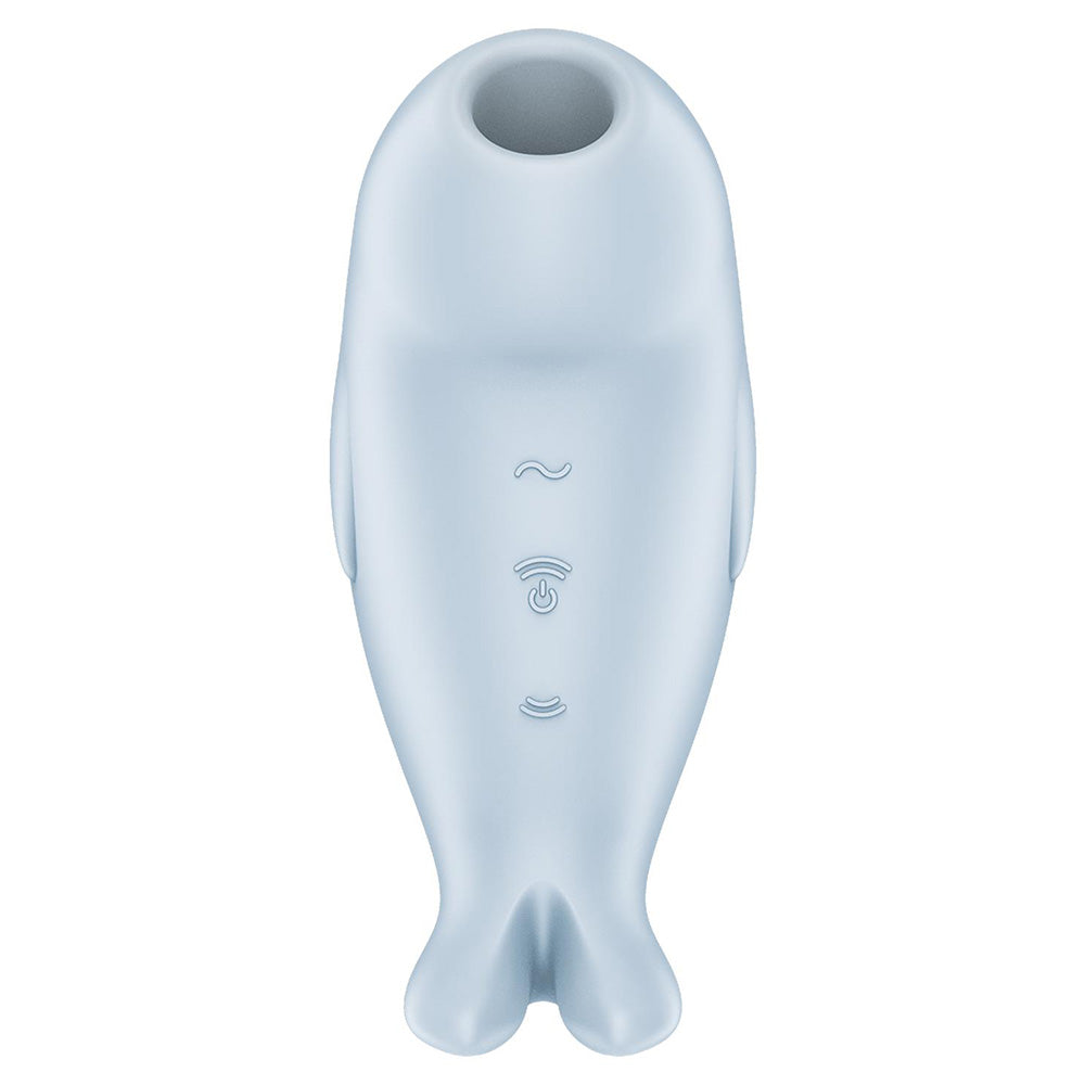 Satisfyer Seal You Soon Blue Double Air-Pulse Clitoral Vibrator