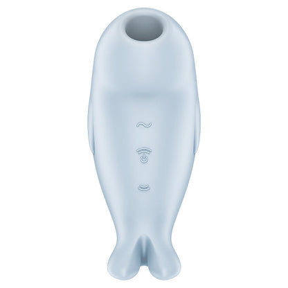 Satisfyer Seal You Soon Blue Double Air-Pulse Clitoral Vibrator