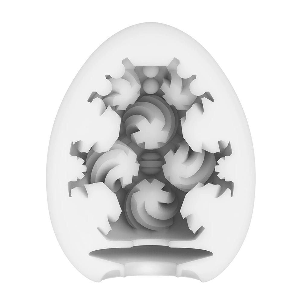 Tenga Easy Ona-Cap Egg Stroker - Curl