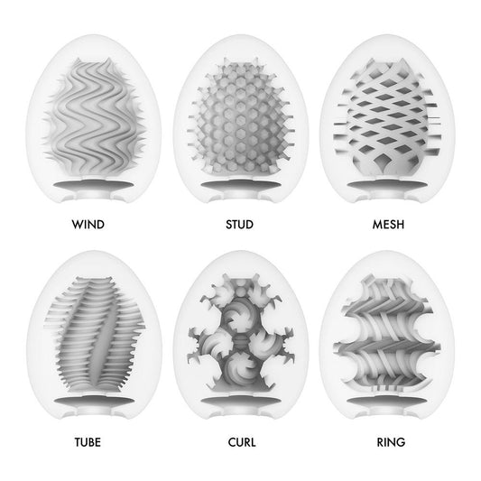 Tenga Easy Ona-Cap Egg Wonder Package 6 Pack Strokers