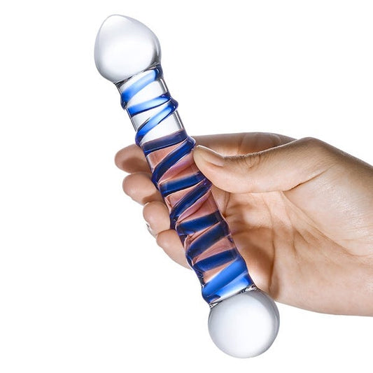 Glas Spiral Staircase Glass Dildo