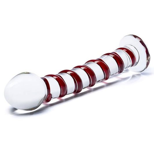 Glas 8-inch Mr Swirly Glass Dildo