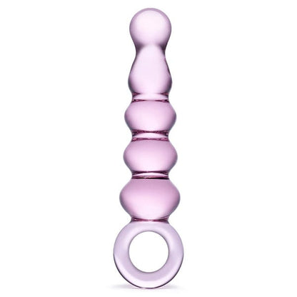 Glas 7.5-inch Quintessence Beaded Glass Anal Slider