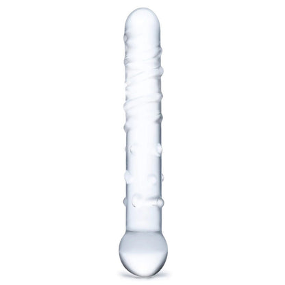 Glas 7 Inch Callisto Clear Glass Dildo