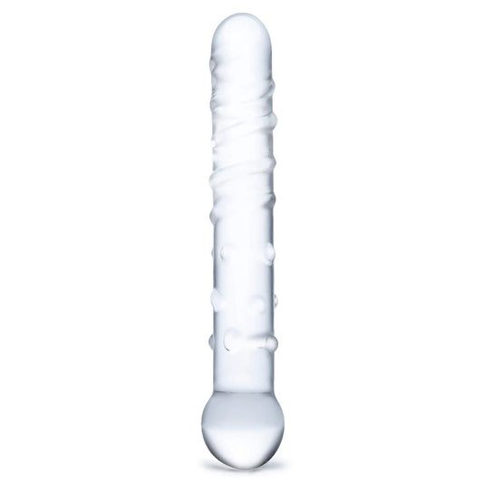 Glas 7 Inch Callisto Clear Glass Dildo